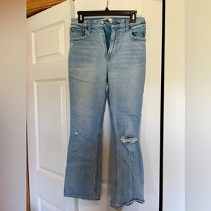 Abercrombie & Fitch jeans.